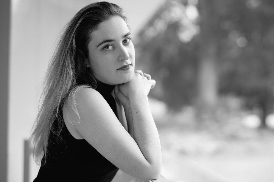 2025-06-11 Zuzanna Pietrzak Portrait in schwarz/weiß